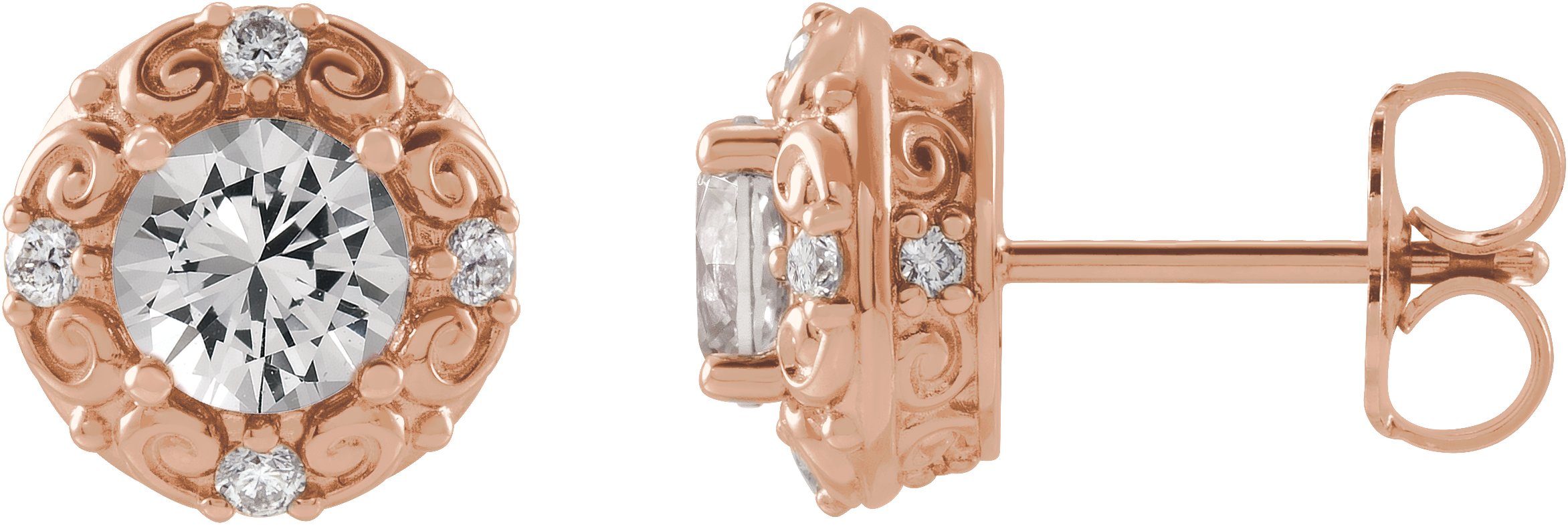 14k Rose Gold