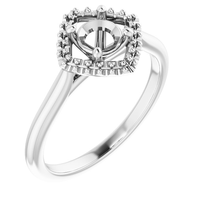 Halo-Style Engagement Ring