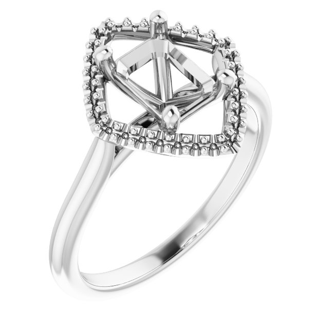 Halo-Style Engagement Ring