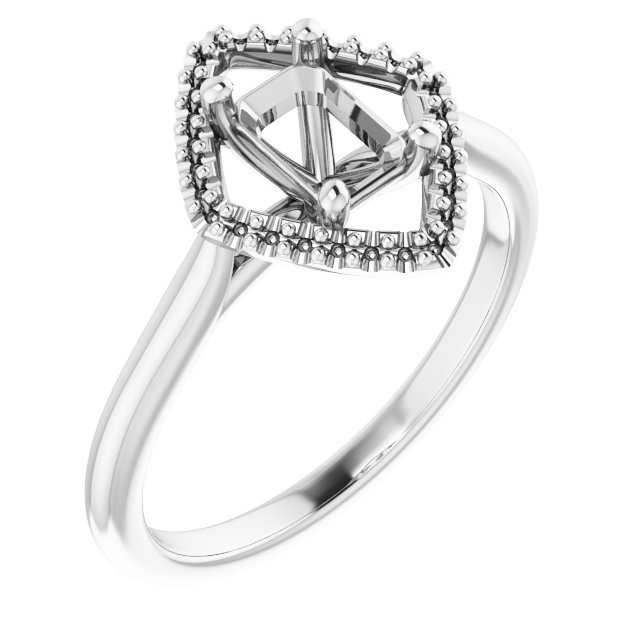 Halo-Style Engagement Ring