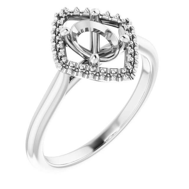 Halo-Style Engagement Ring
