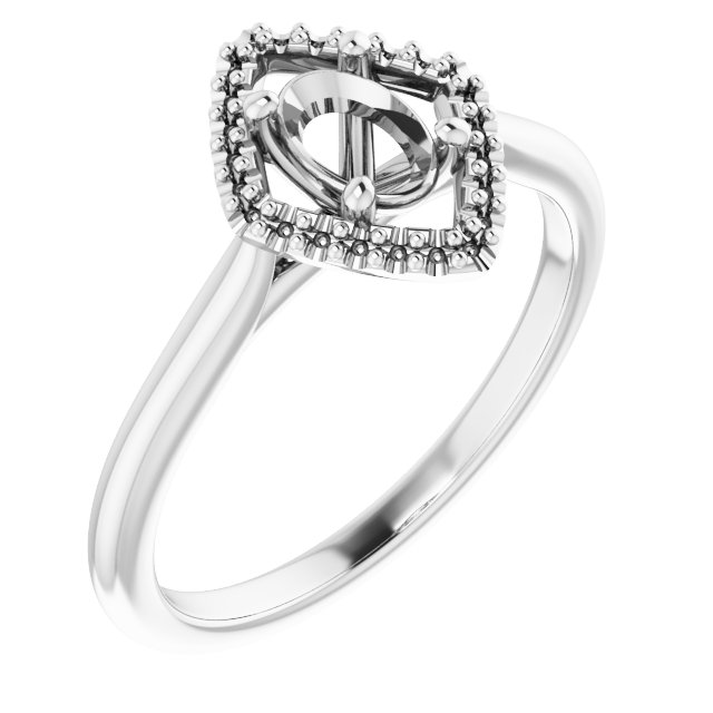 Halo-Style Engagement Ring