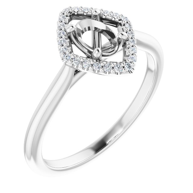 14k White Gold