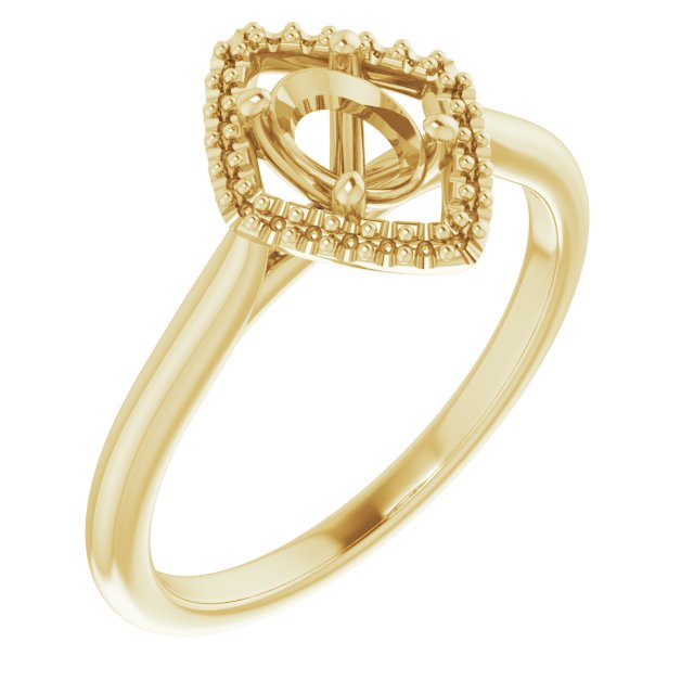 14k Yellow Gold