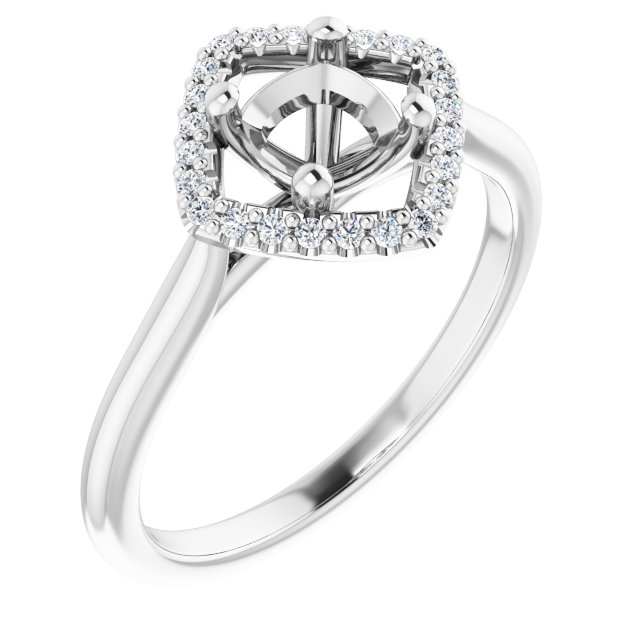 14k White Gold