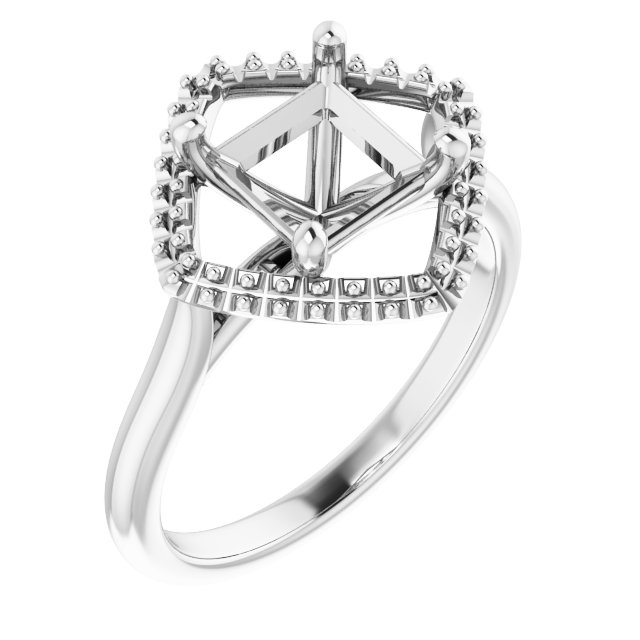 Halo-Style Engagement Ring