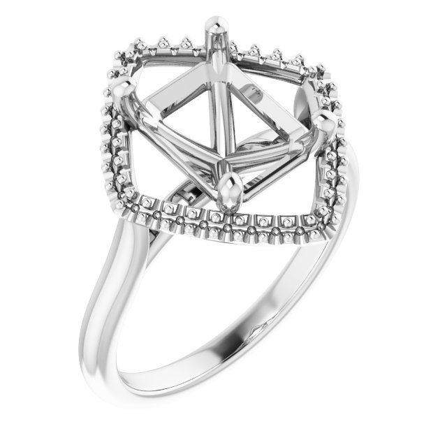 Halo-Style Engagement Ring