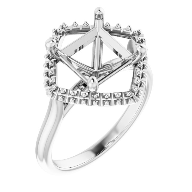 Halo-Style Engagement Ring