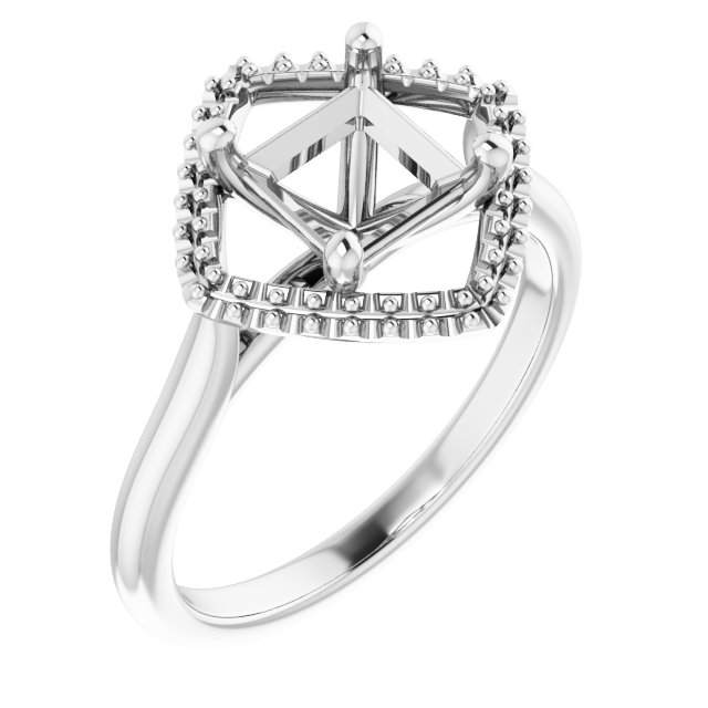 Halo-Style Engagement Ring