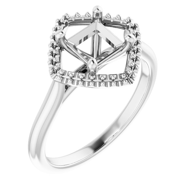 Halo-Style Engagement Ring