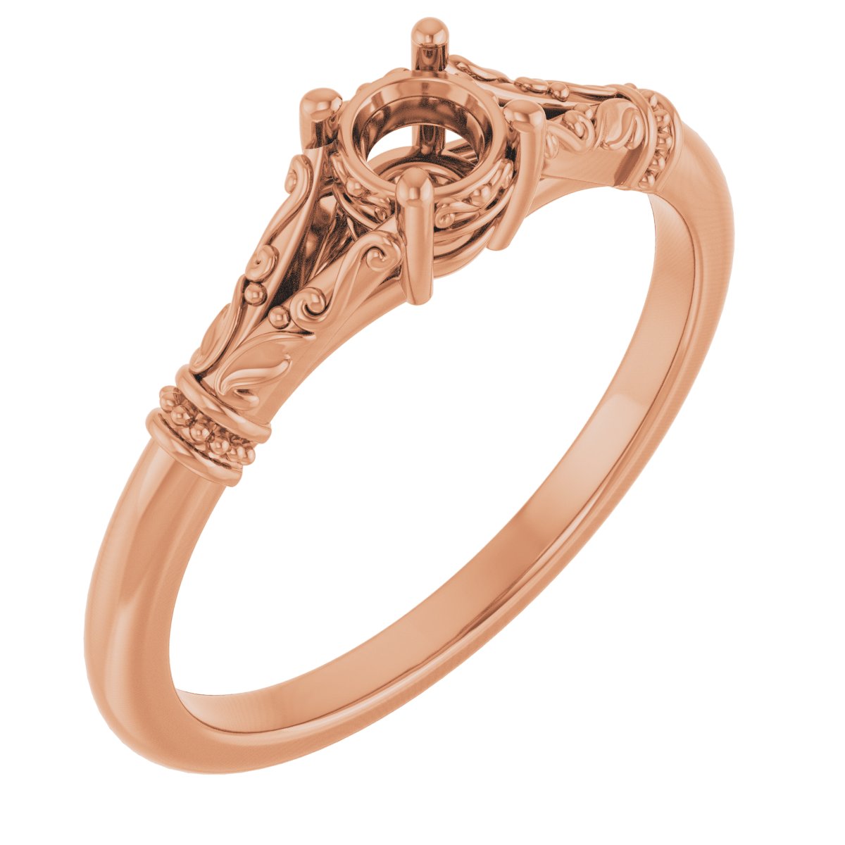 Sculptural Engagement Ring