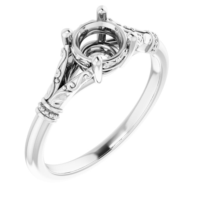 Sculptural Engagement Ring