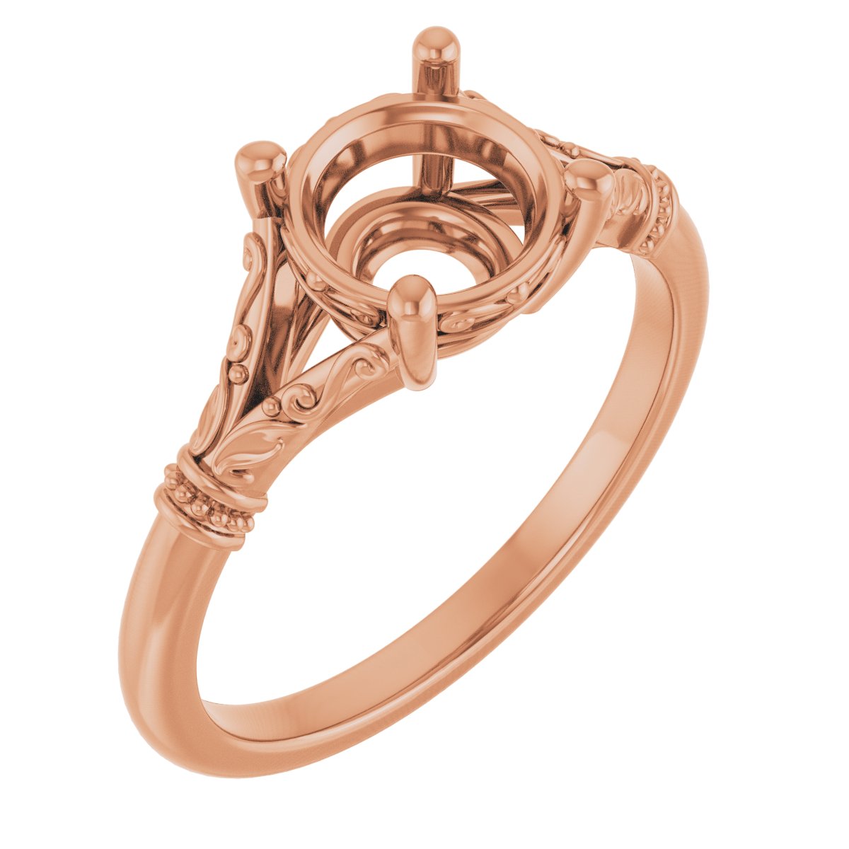 Sculptural Engagement Ring