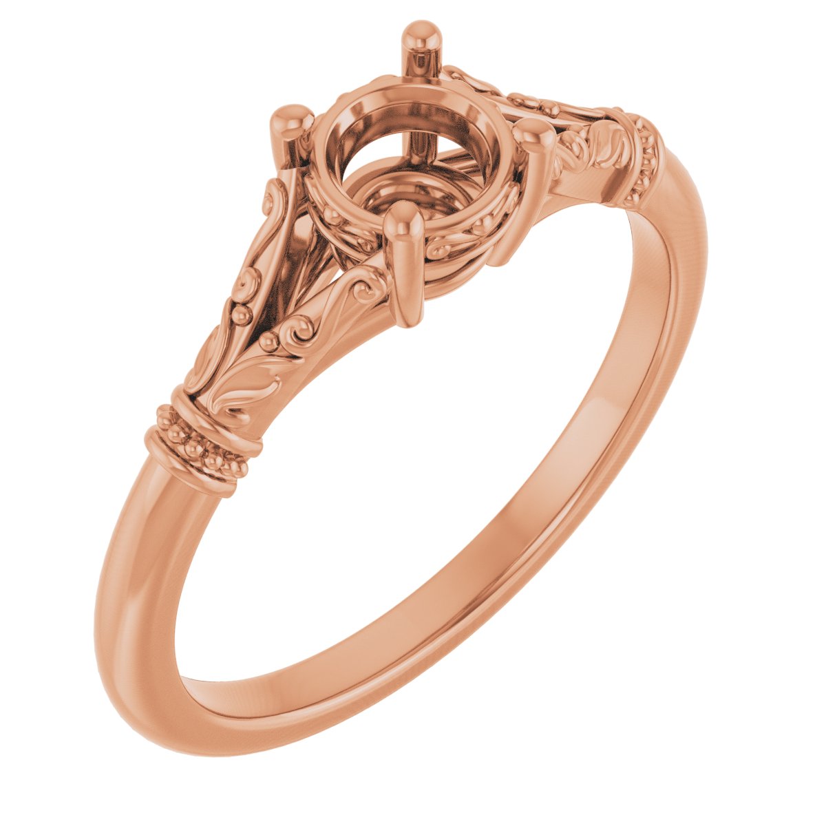 Sculptural Engagement Ring