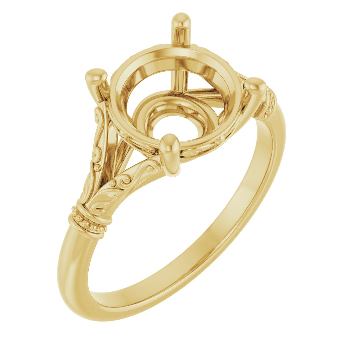 Sculptural Engagement Ring