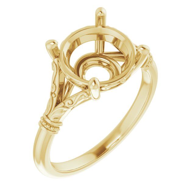 Sculptural Engagement Ring