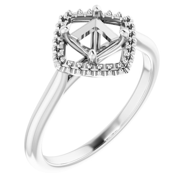 Halo-Style Engagement Ring