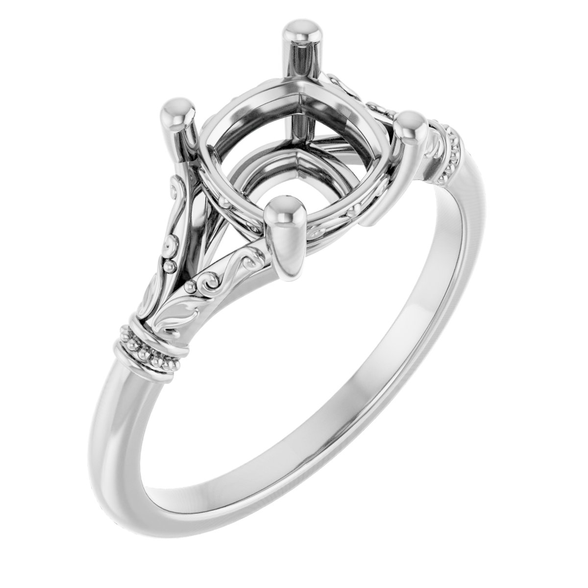Sculptural Engagement Ring