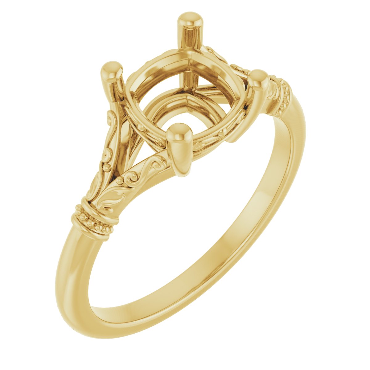 Sculptural Engagement Ring