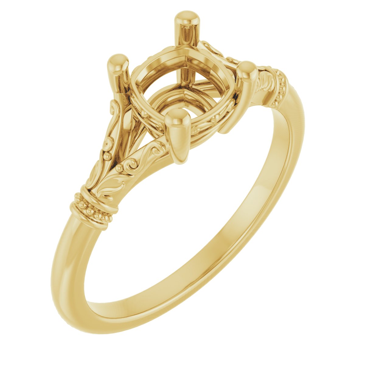 Sculptural Engagement Ring