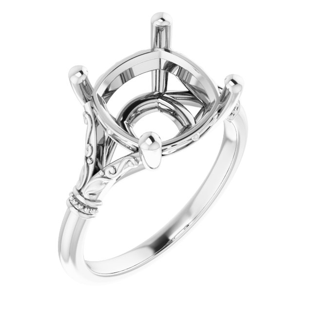 Sculptural Engagement Ring