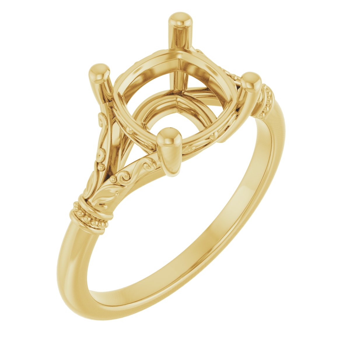 Sculptural Engagement Ring