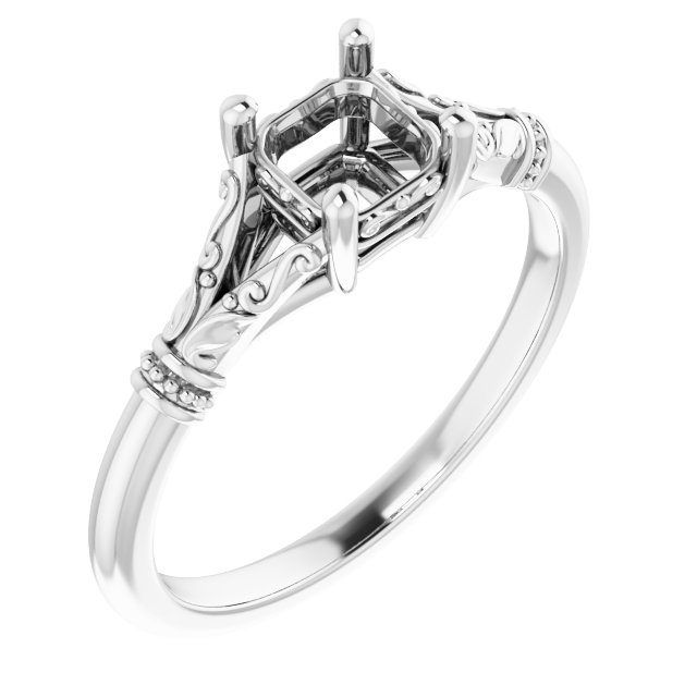 Sculptural Engagement Ring