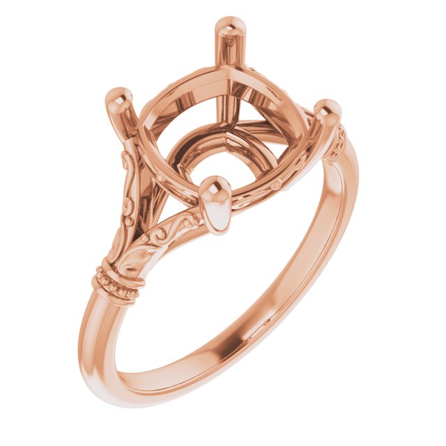 Sculptural Engagement Ring