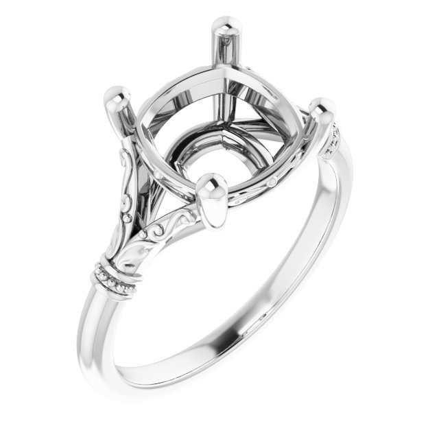 Sculptural Engagement Ring