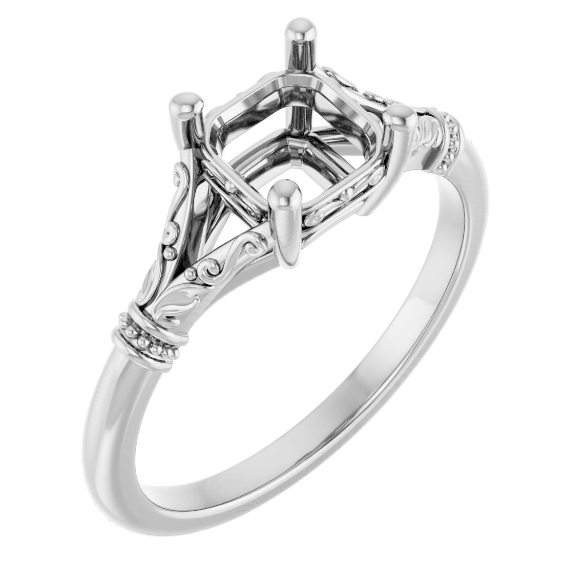 Sculptural Engagement Ring