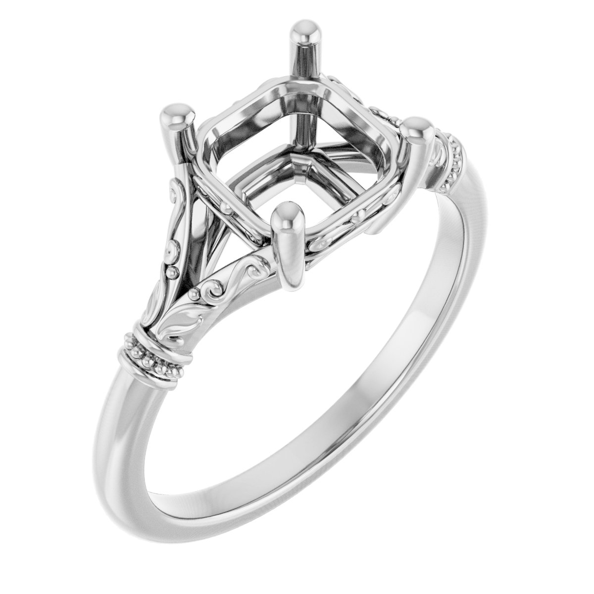 Sculptural Engagement Ring