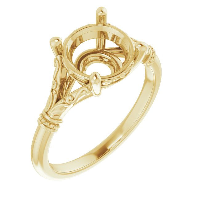 Sculptural Engagement Ring