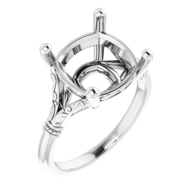 Sculptural Engagement Ring