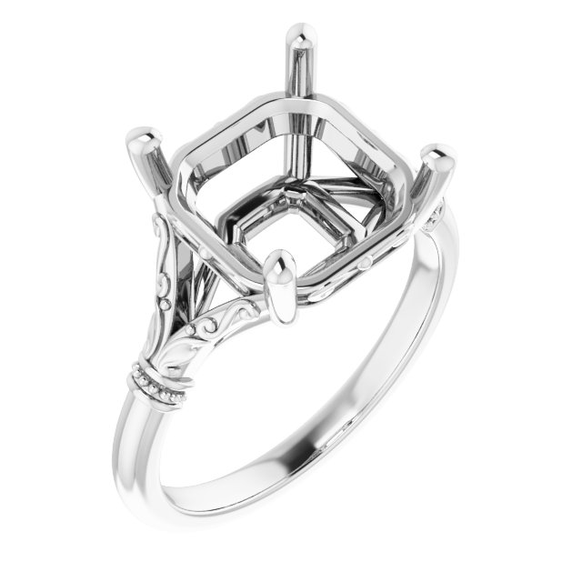 Sculptural Engagement Ring
