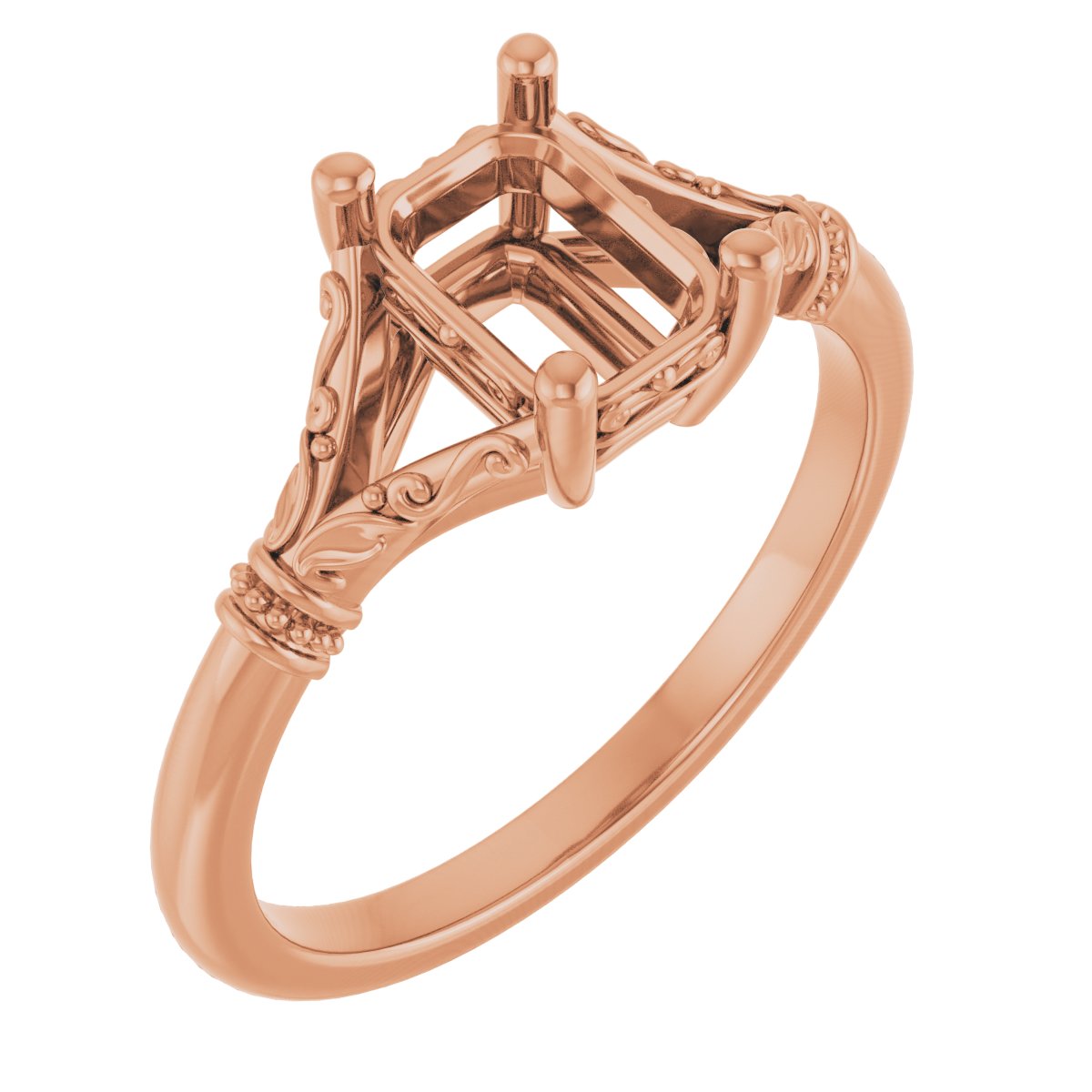 Sculptural Engagement Ring