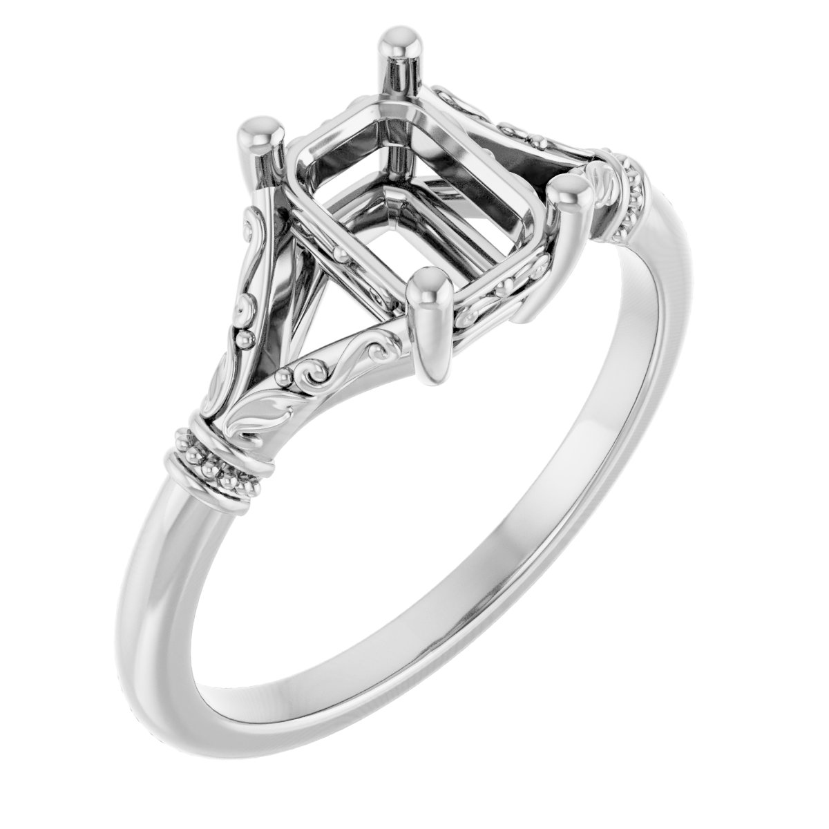 Sculptural Engagement Ring