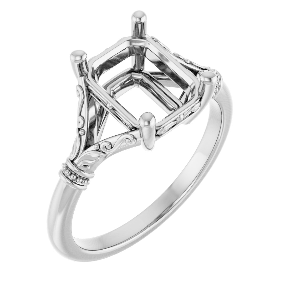 Sculptural Engagement Ring