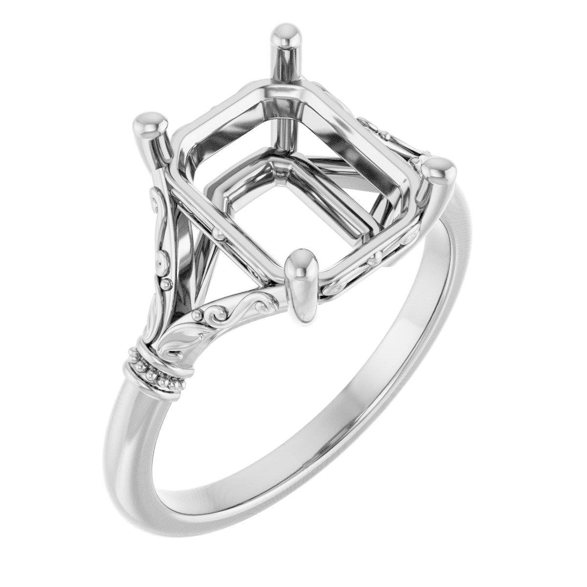 Sculptural Engagement Ring