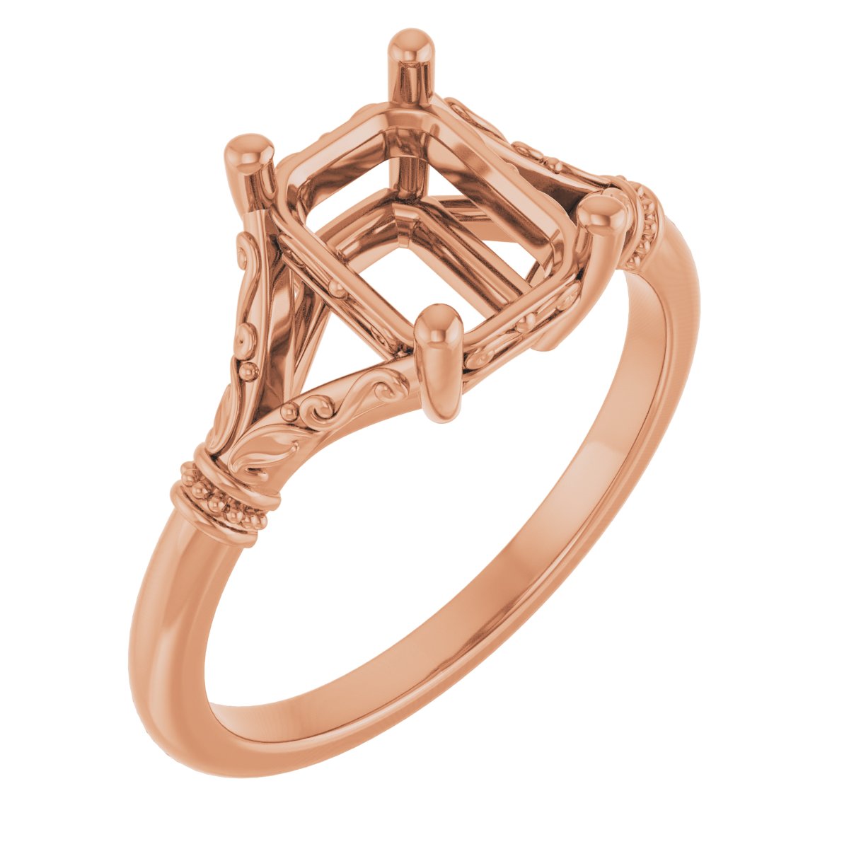 Sculptural Engagement Ring