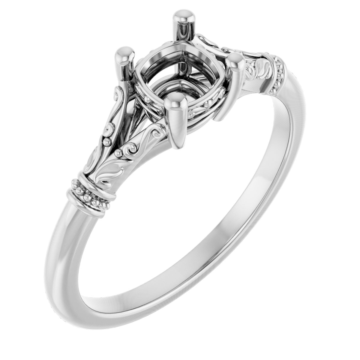 Sculptural Engagement Ring