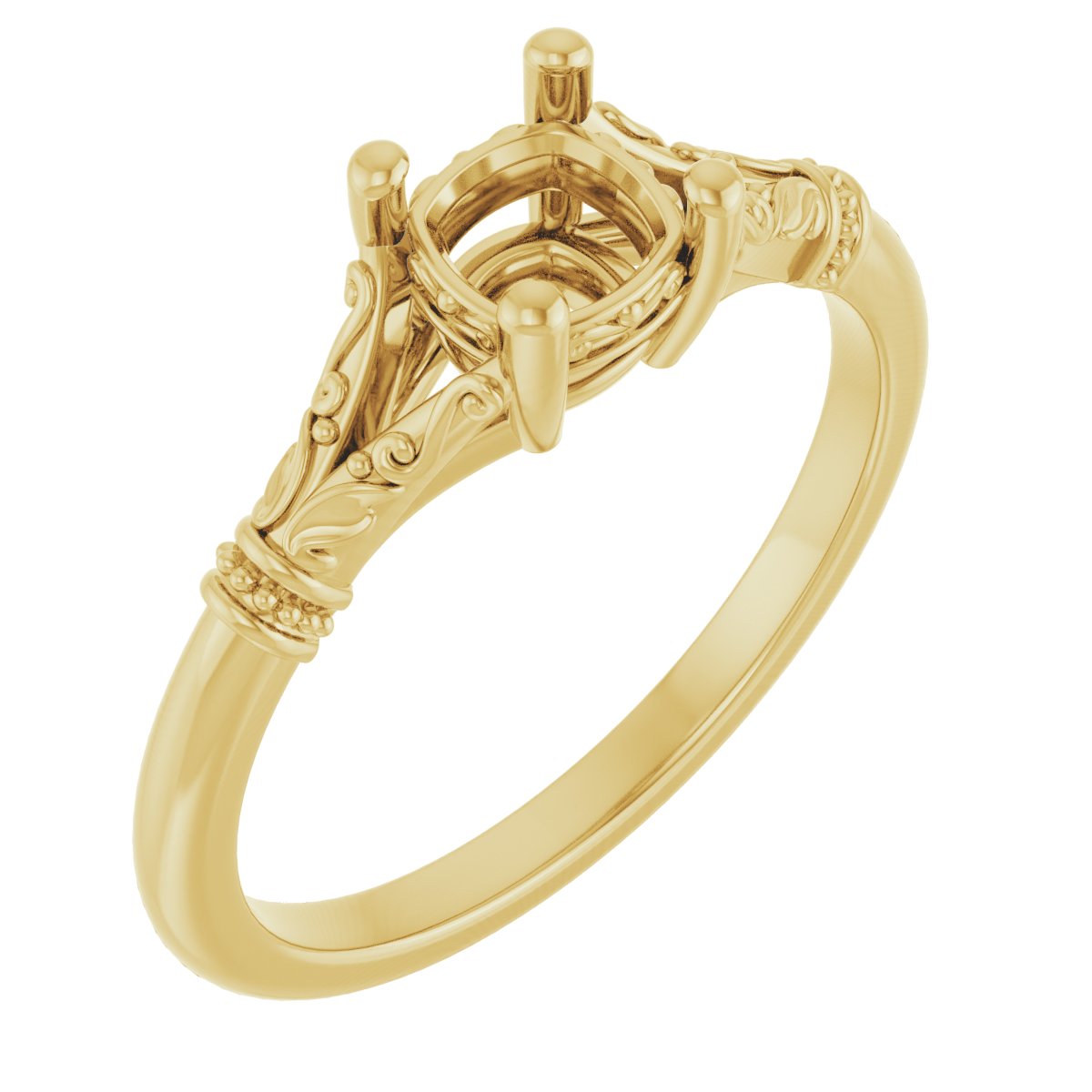 Sculptural Engagement Ring
