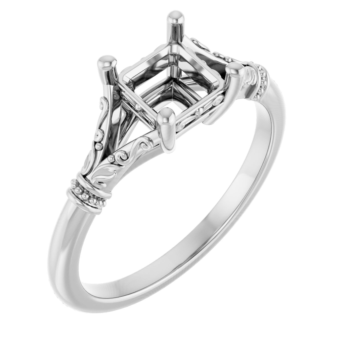 Sculptural Engagement Ring