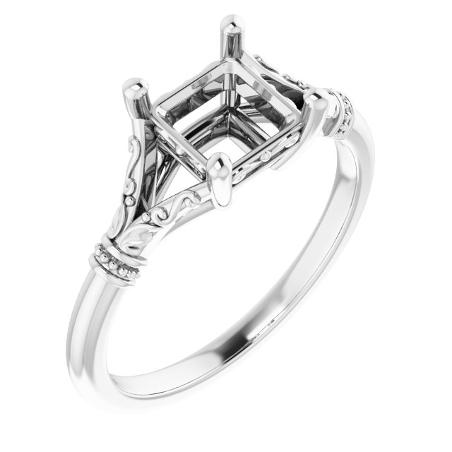 Sculptural Engagement Ring