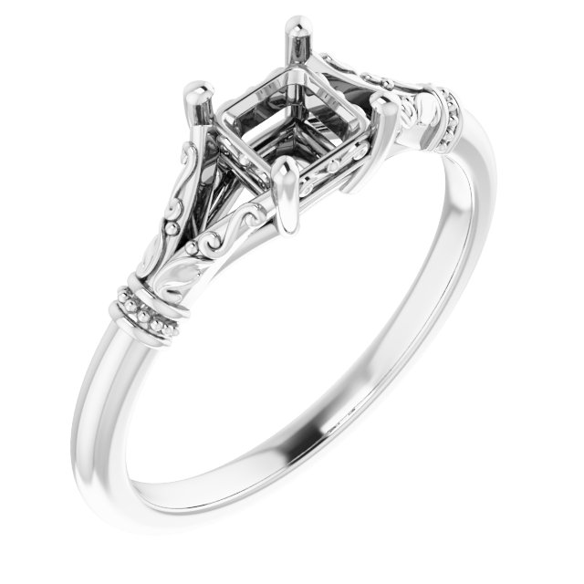 Sculptural Engagement Ring