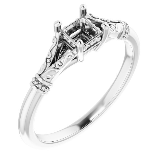 Sculptural Engagement Ring