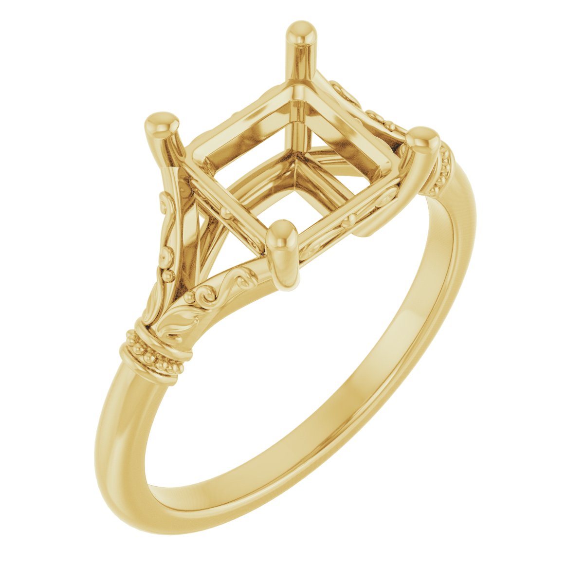 Sculptural Engagement Ring