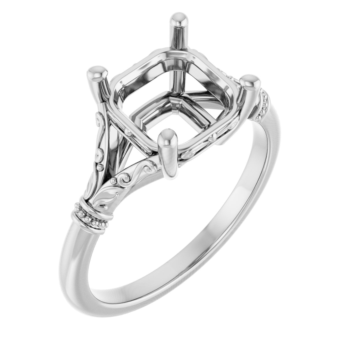 Sculptural Engagement Ring