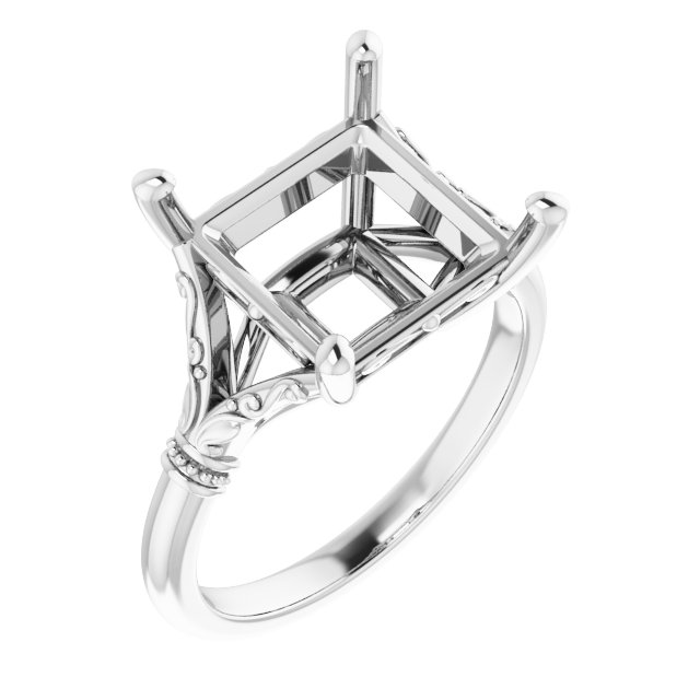 Sculptural Engagement Ring