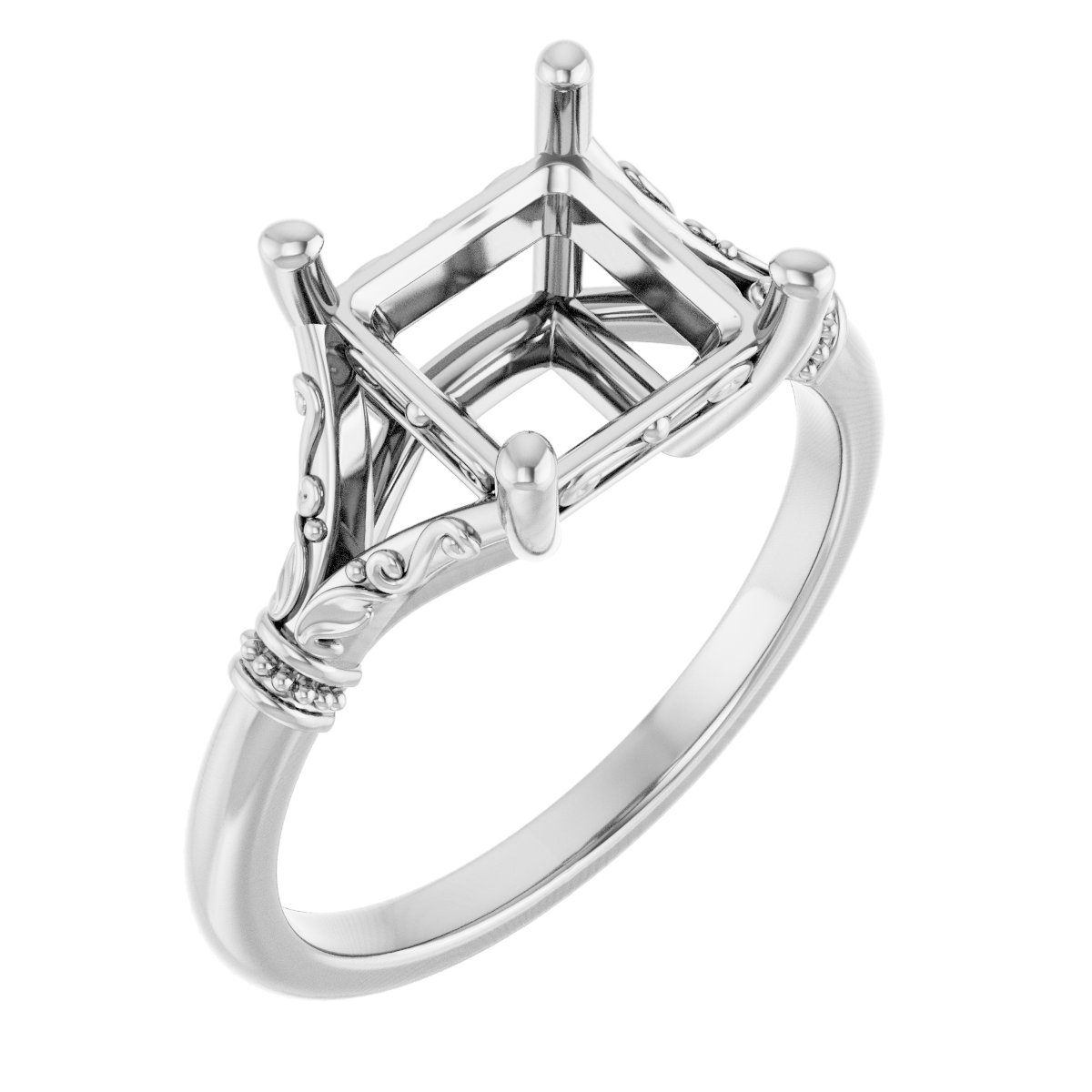 Sculptural Engagement Ring