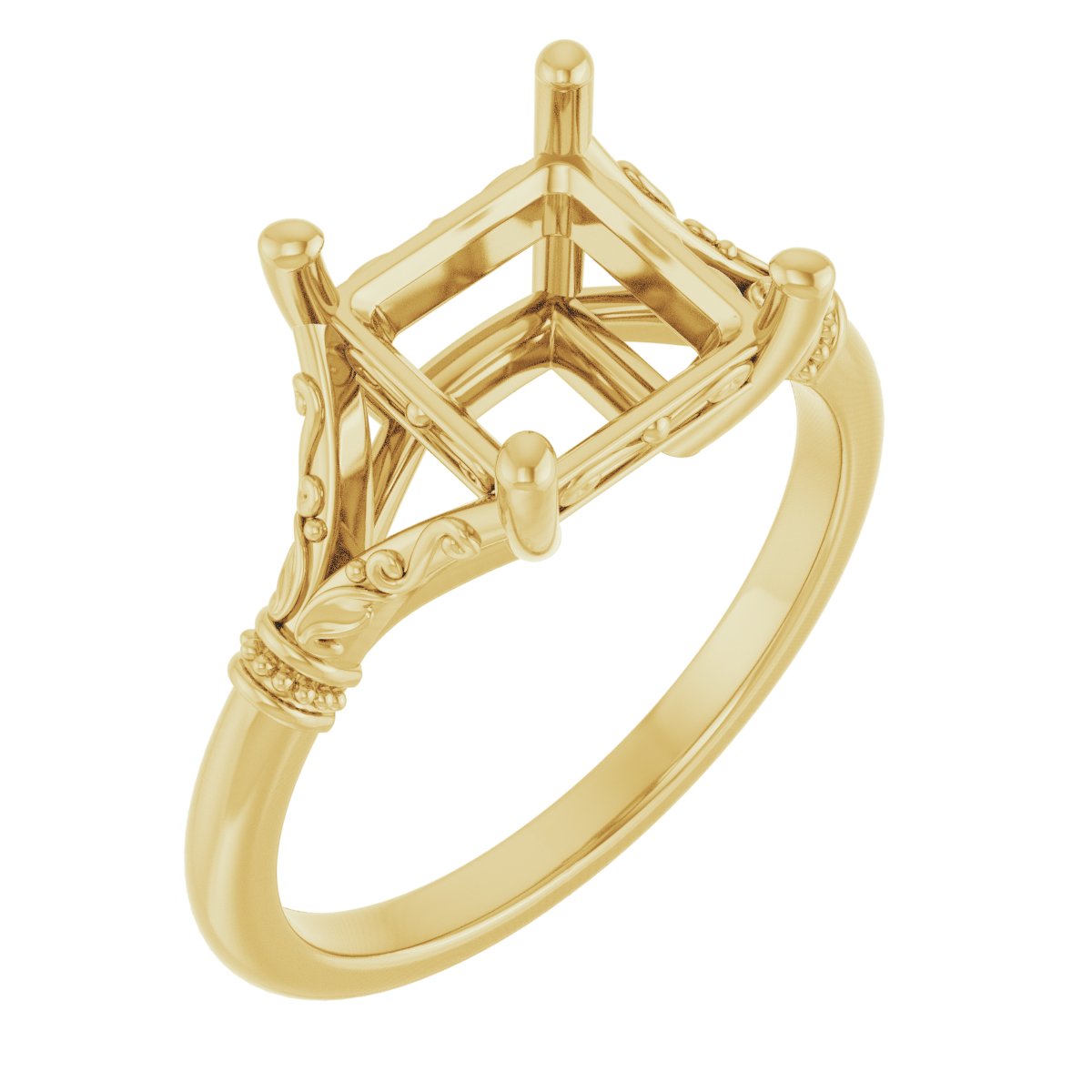 Sculptural Engagement Ring